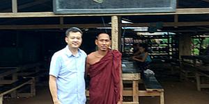 Mr. Peter and The Head Monk from YGW