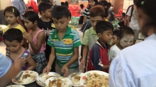 Children at Christ the King Church Insein